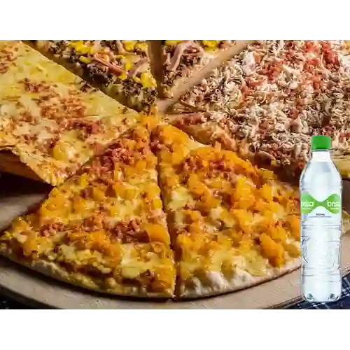 Combo Hawaiana Mediana + Brisa Con Gas 600ML