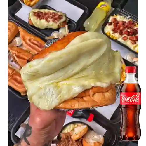 Combo Hamburguesa Callejera +Cocacola Orig 400ml
