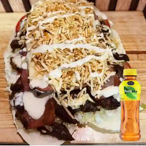 Combo Pepito Naguara + Fuze Tea Limón 400ML