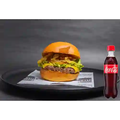 Combo Burger Clásica + Coca - Cola 400ml