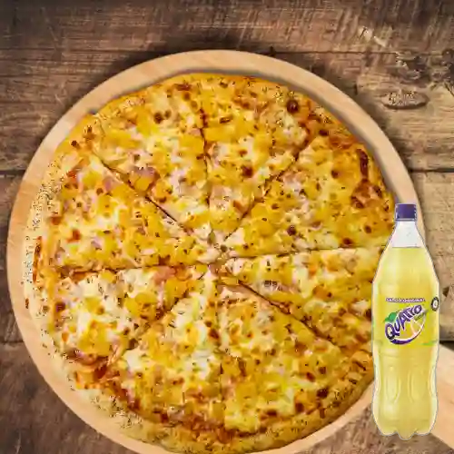 Combo Pizza Grande Hawaiian +Quatro Orig 1.5l