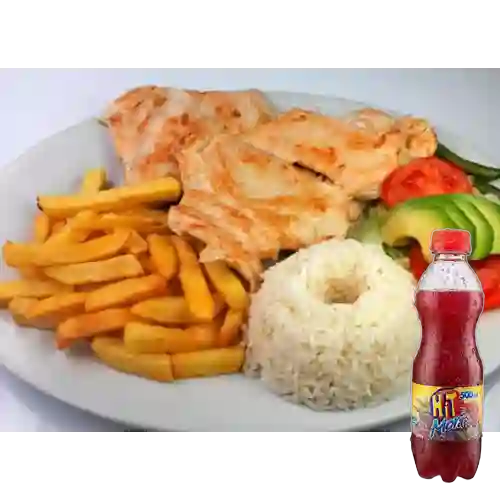 Combo Pechuga a la Plancha + Hit Mora 500 ml