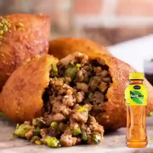 Combo Unidad de Kibbe + Fuze Tea Limón 400ML