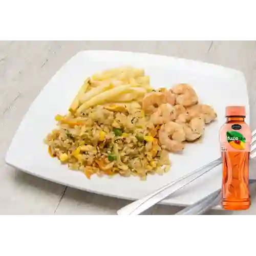 Combo Ebi Kids + Fuze Tea Durazno 400ML