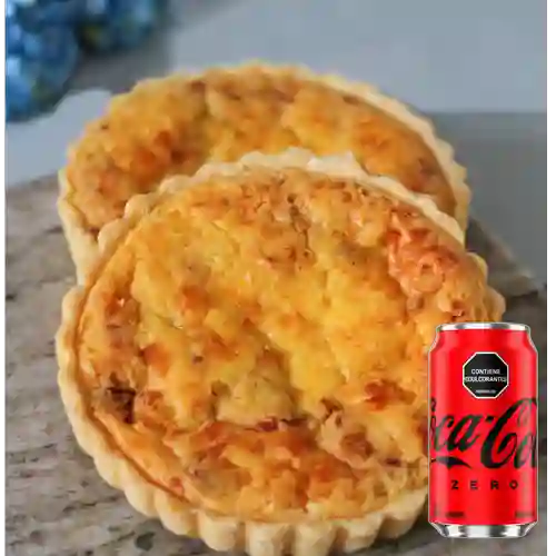 Combo Quiche Lorraine + Coca-Cola ZERO 330 ml