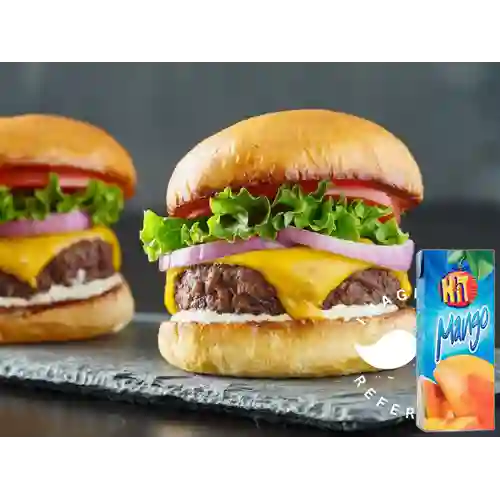 Combo Bigger Clásica + Hit Mango 200 ml