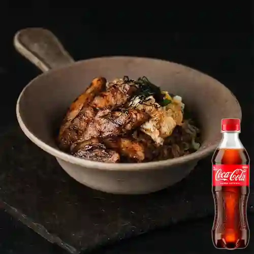 Combo Wok Cream Chesse de Pollo +Cocacola Orig 400ml