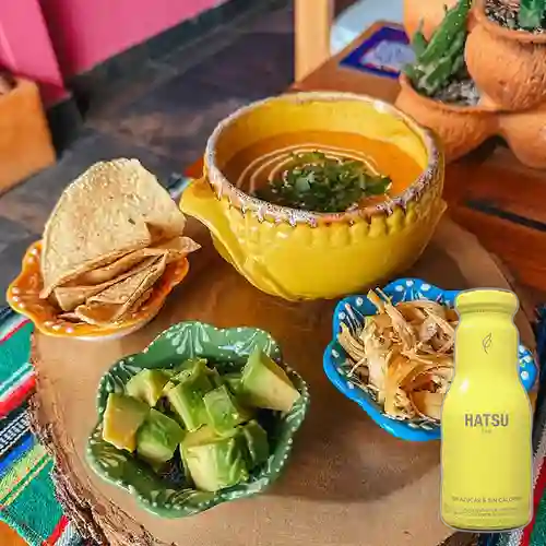 Combo Sopa Mexicana + Hatsu Amarillo 250 ml