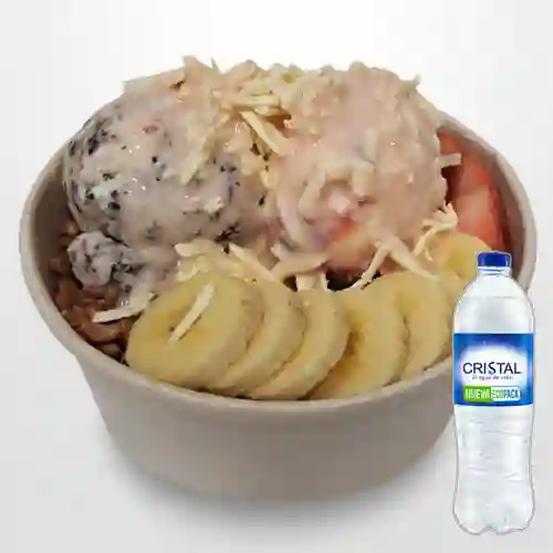 Combo Chirimia Tropical Grande +Cristal S/gas 600ml