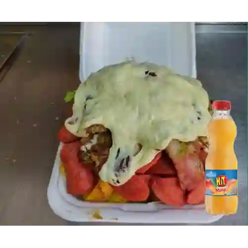 Combo Salchiburger + Hit Mango 500 ml