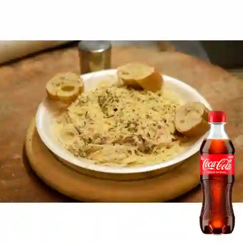 Combo Carbonara + Coca Cola Original 400 ml