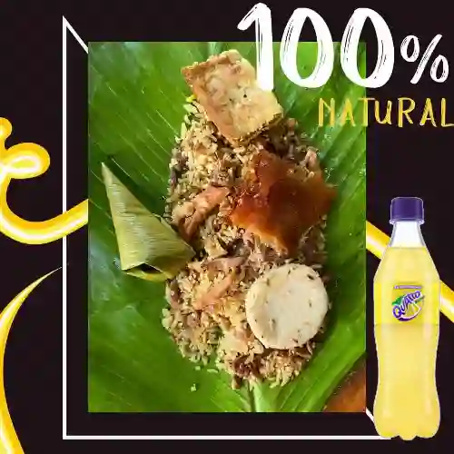 Combo Lechona Personal + Quatro 400 Ml
