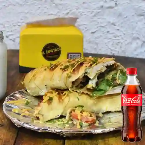 Combo Sándwich Mixto + Coca Cola Original 400 ml