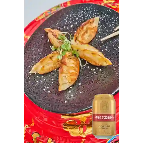 Combo Cao Dumpling + Club col. Dorada Lta 330ml