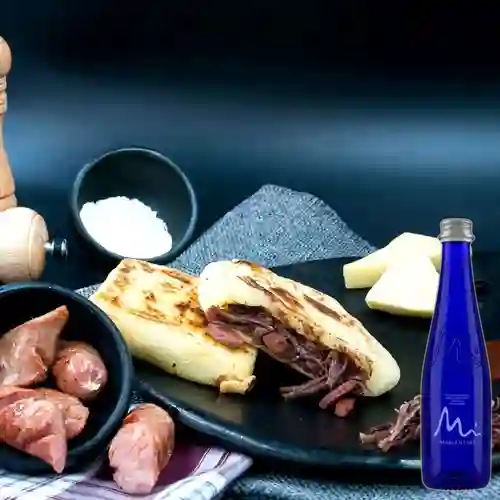 Combo la Churra + Manantial Sin Gas 400 ml