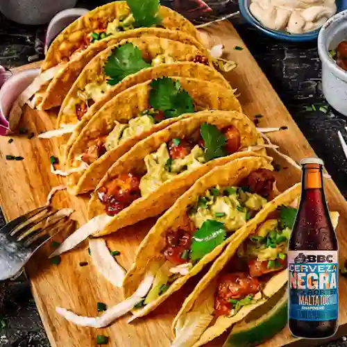 Combo Euforia de Tacos + BBC Chapinero Porter 330 ml