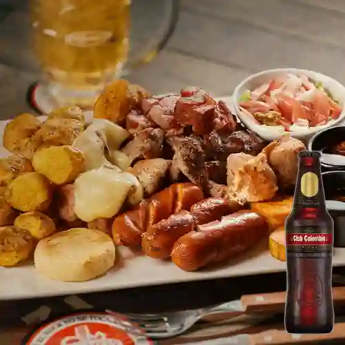 Combo Picada Mixta Personal + Club Col. Negra Bot. 330ml