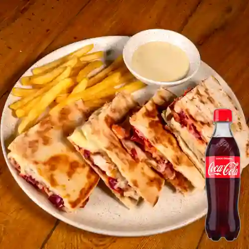 Combo Sandwich Crispy Chicken +Cocacola Orig 400ml