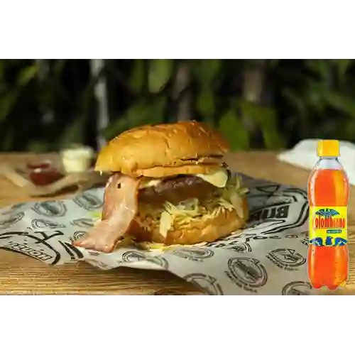 Combo Hamburguesa Especial + Colombiana 250 ml
