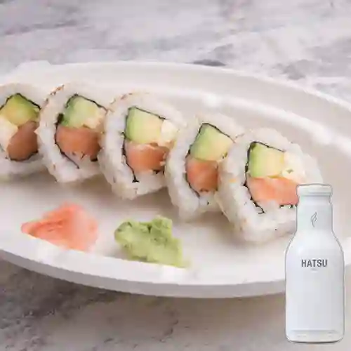Combo Roll Filadelfia + Te Hatsu Blanco 400 ml