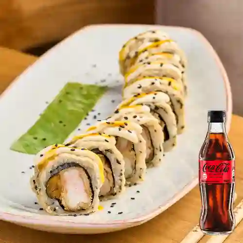 Combo Sushi Sweet Eby X10 + Coca Cola Sin Azúcar 300ML