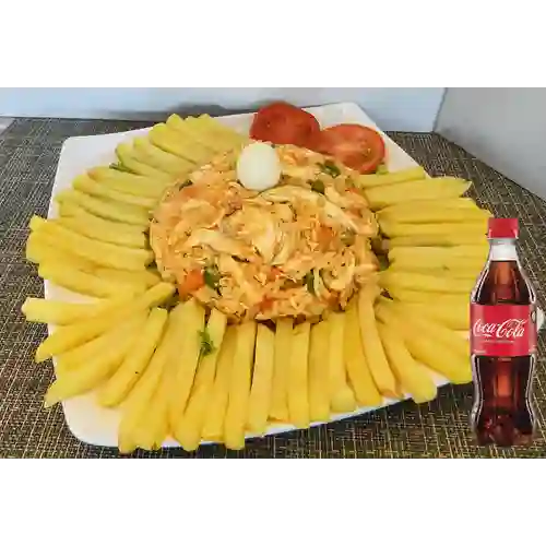 Combo Arroz Pollo + Coca Cola Original 600ML