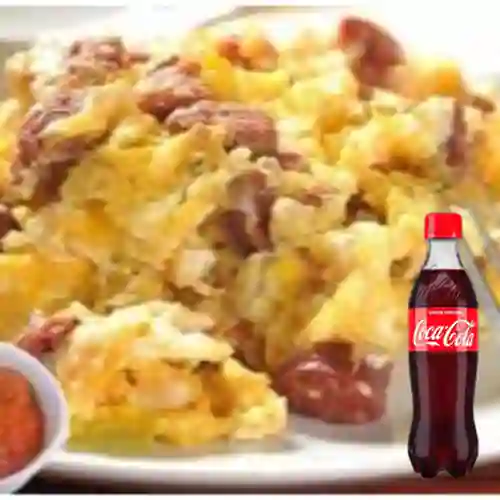 Combo Huevos Rancheros + Coca Cola Pet 400Ml
