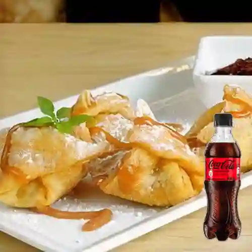 Combo Wontons + Coca Cola Sin Azúcar 400 ml