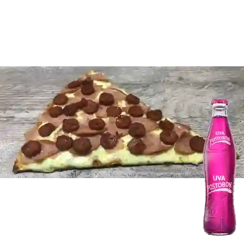 Combo Pizza Italiana + Uva Postobon 350 ml