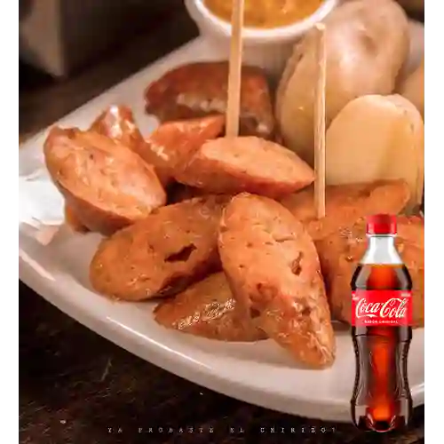 Combo Chorizo Antioqueño + Coca Cola Original 400ML