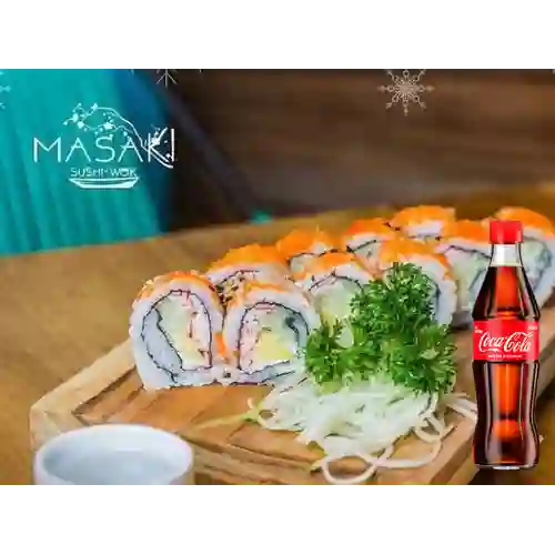 Combo California Roll + Coca Cola Original 300ML