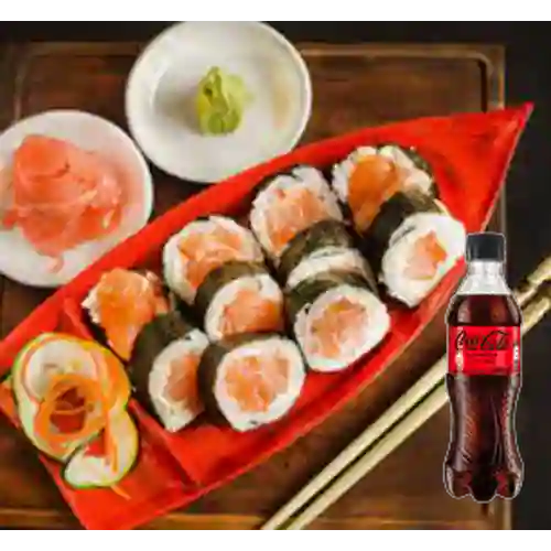 Combo Philadelphia + Coca Cola Sin Azúcar 400 ml