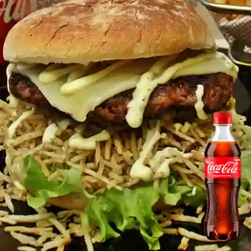 Combo Hamburguesa Panita + Coca Cola Original 400 ml