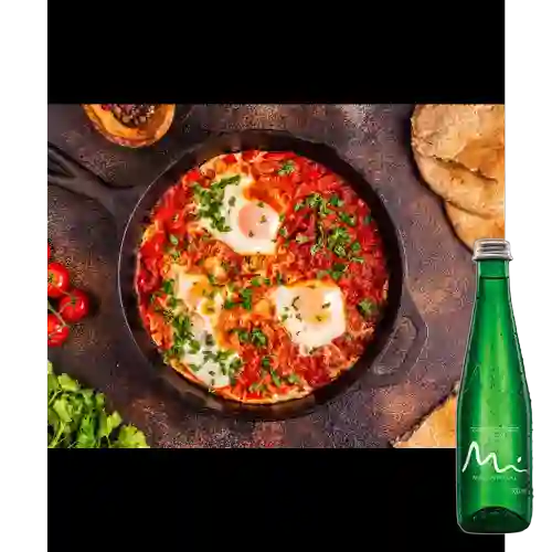 Combo Huevos Napolitanos + Agua Manantial con Gas