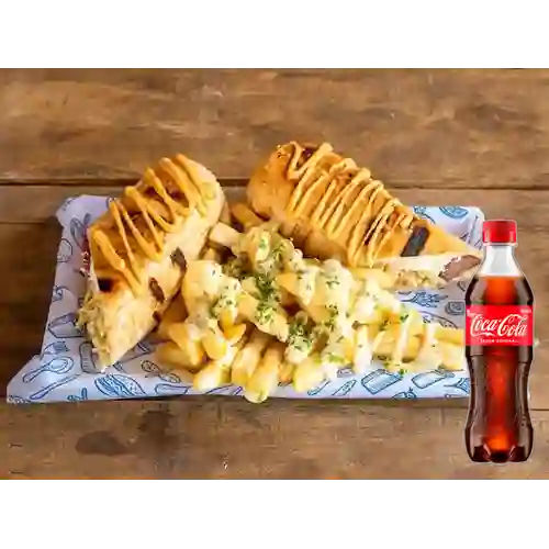 Combo Suizo + Coca Cola Original 400 ml