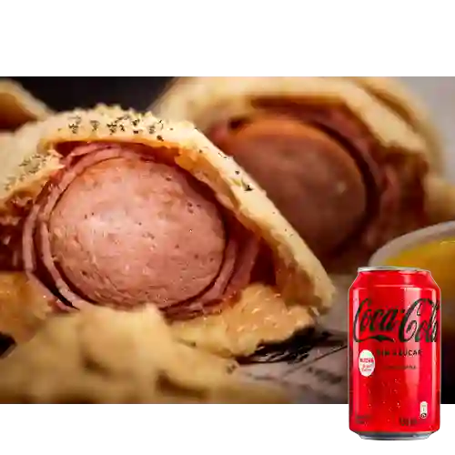 Combo Perro Pregonero + Coca Cola Sin Azúcar 330ML