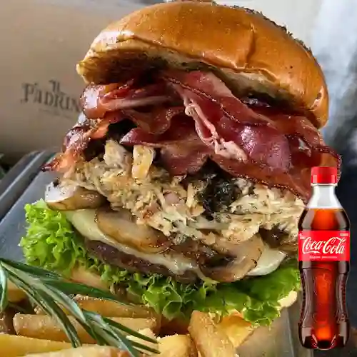 Combo Hamburguesa Francois + Coca-cola Normal 400 ml