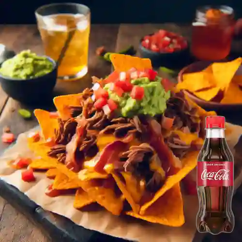 Combo Carnitas Explosion + Gaseosa 250 Coca-cola