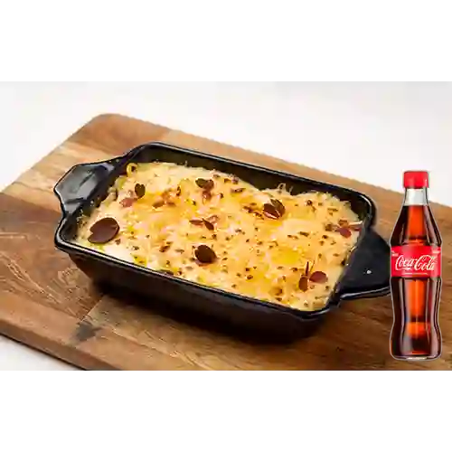 Combo Lasaña Mixta + Coca Cola Original 300ML