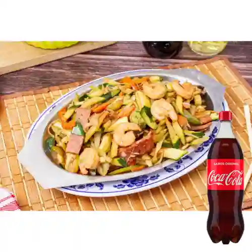 Combo Chow Suey Mixto Grande +Cocacola Orig 1.5l