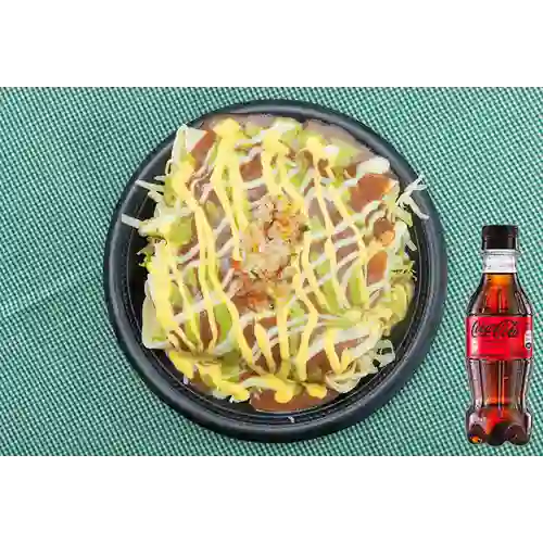Combo Enchiladas + Coca Cola Sin Azúcar 250ML