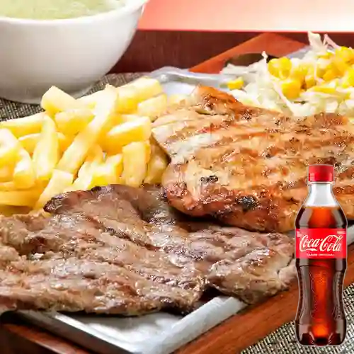 Combo Plato Mixto + Coca Cola Original 400 ml