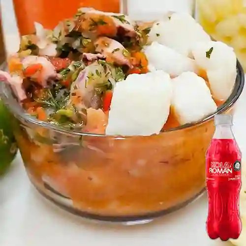 Combo Cóctel Mixto Mediano + Kola Román Original 400ML