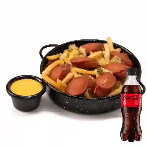 Combo Clap Fries + Coca-Cola Sin Azúcar 400 ml