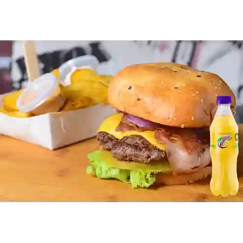 Combo Burger Friends Classic + Quatro Original 400ML
