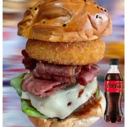 Combo Hamburguesa Bacon Burger + Coca-Cola Zero 400 ml