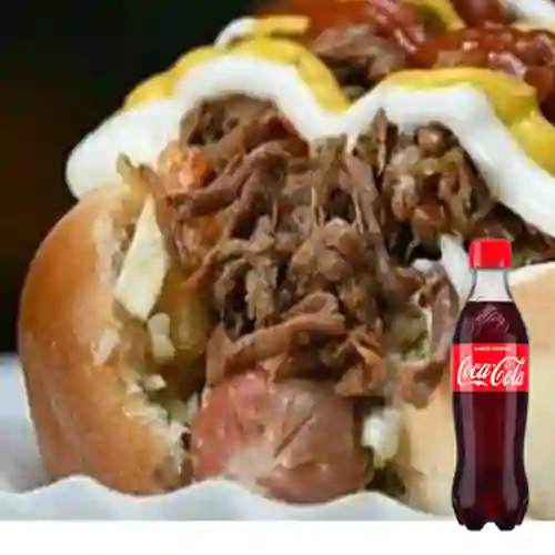 Combo Perro Montañero +Cocacola Orig 400ml