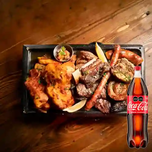 Parrillada Mixta para 2 Personas +Cocacola Org 1.5l