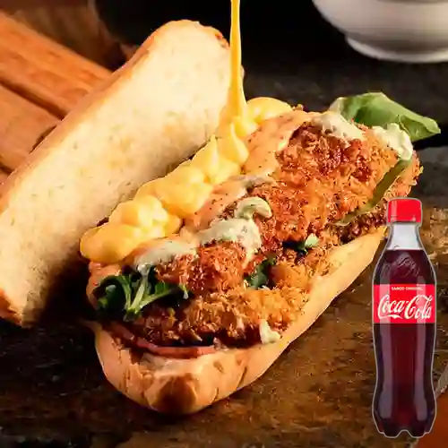 Combo Yaki Sándwich Carnes +Cocacola Orig 400ml