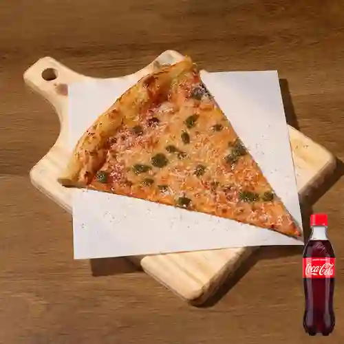 Combo Slice Margherita +Cocacola Orig 400ml